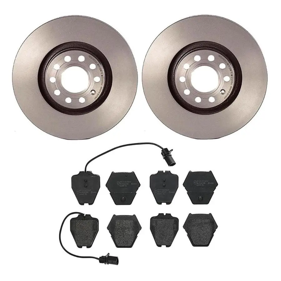 Brembo High-Performance Brake Pad And Rotor Kit - Kt04278 1