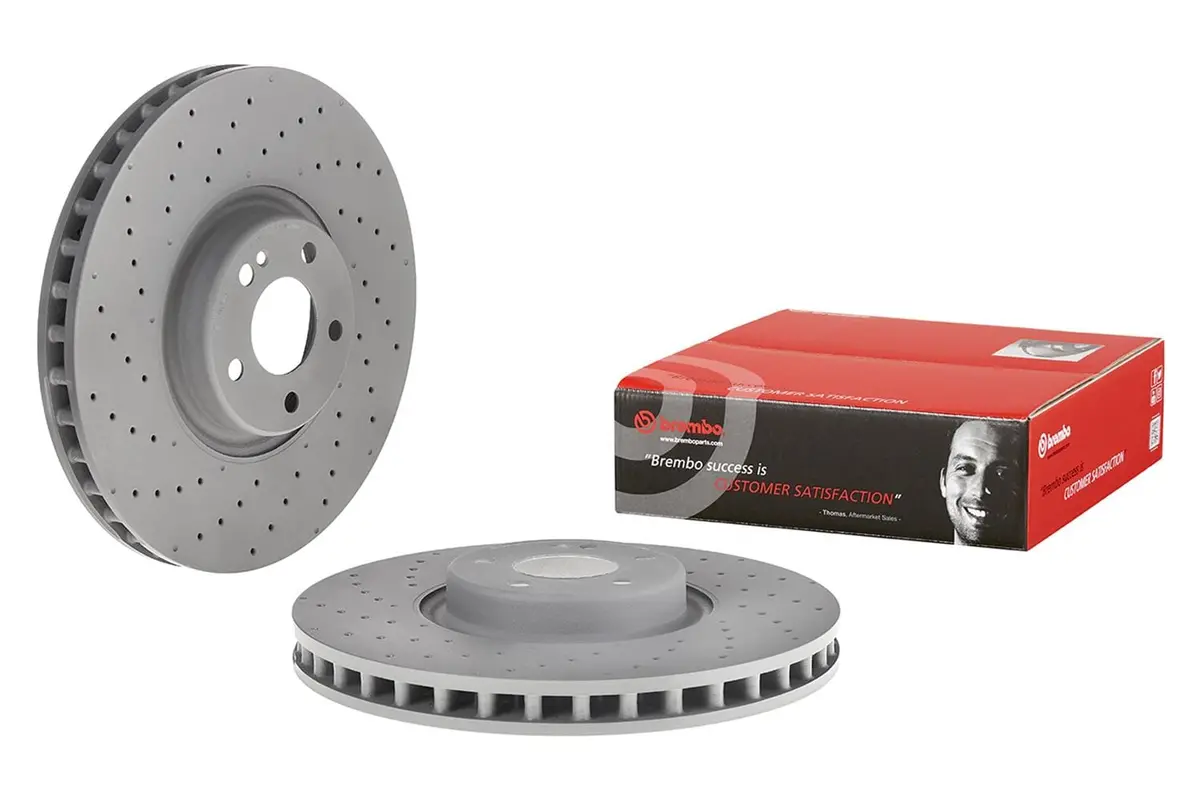 Brembo 09.D524.13 Uv-Coated Performance Brake Rotors 1