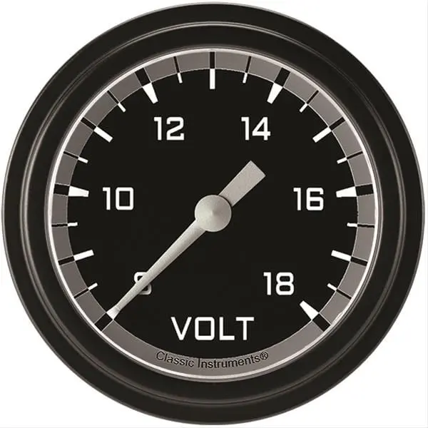 Classic Instruments Ax330Gblf Auto Cross Gray Analog Gauges 1