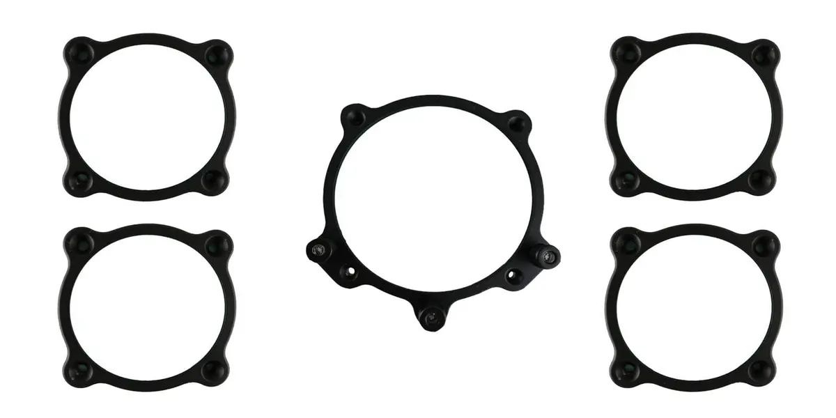 Classic Instruments Bzma5Gs Moal Bomber Series Gauge Bezel Kit 1