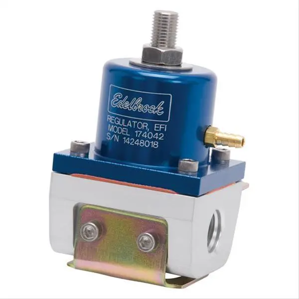 Edelbrock 174042 Adjustable Fuel Pressure Regulator For Carbureted Setups 2