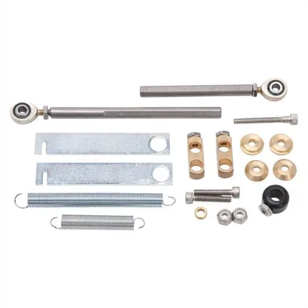Edelbrock 7094 Throttle Linkage Kit – Universal Carburetor Connection Assembly 1