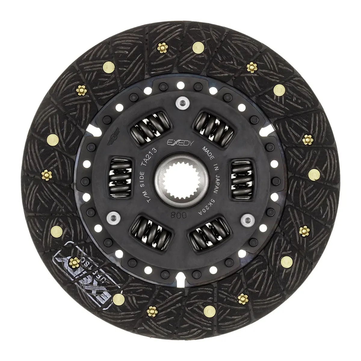 Exedy Clutch Usa Performance Clutch Disc – Organic Material, Street & Track Ready (Nd21H) 1
