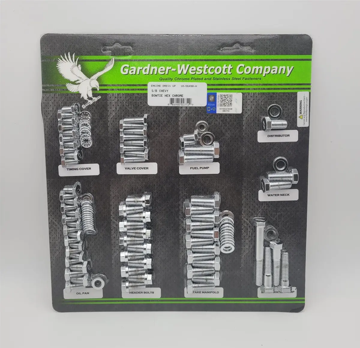 Gardner-Westcott 10-56490-H Engine Dress-Up Bolt Kit 1