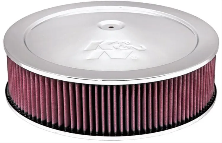 K&N High-Flow Air Cleaner Assembly — Washable & Reusable (60-1290) 1
