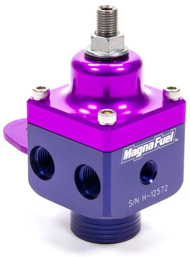 Magnafuel Wimp9433 4-Port Fuel Pressure Regulator – Billet Aluminum, Adjustable, Return-Style Control 1