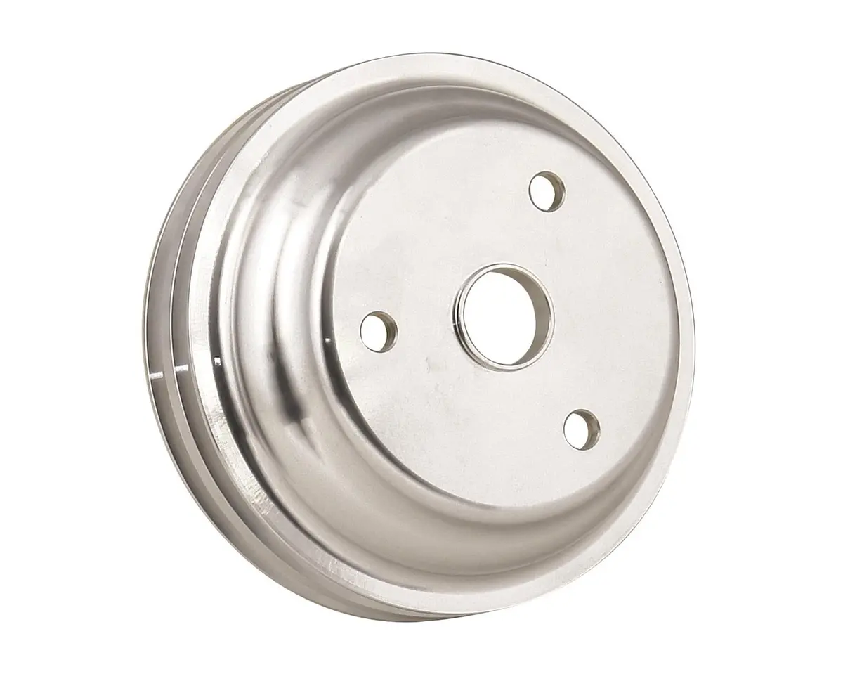 Mr. Gasket 5317 Billet Aluminum Crank Pulley – Lightweight Harmonic Damper Mount 1