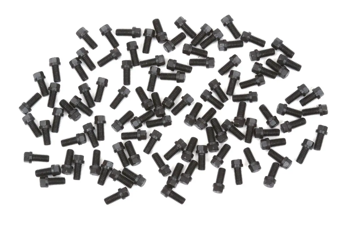 Mr. Gasket 915A Stainless Steel Header Bolts – Heat-Resistant, Grade 8, Full Thread 1