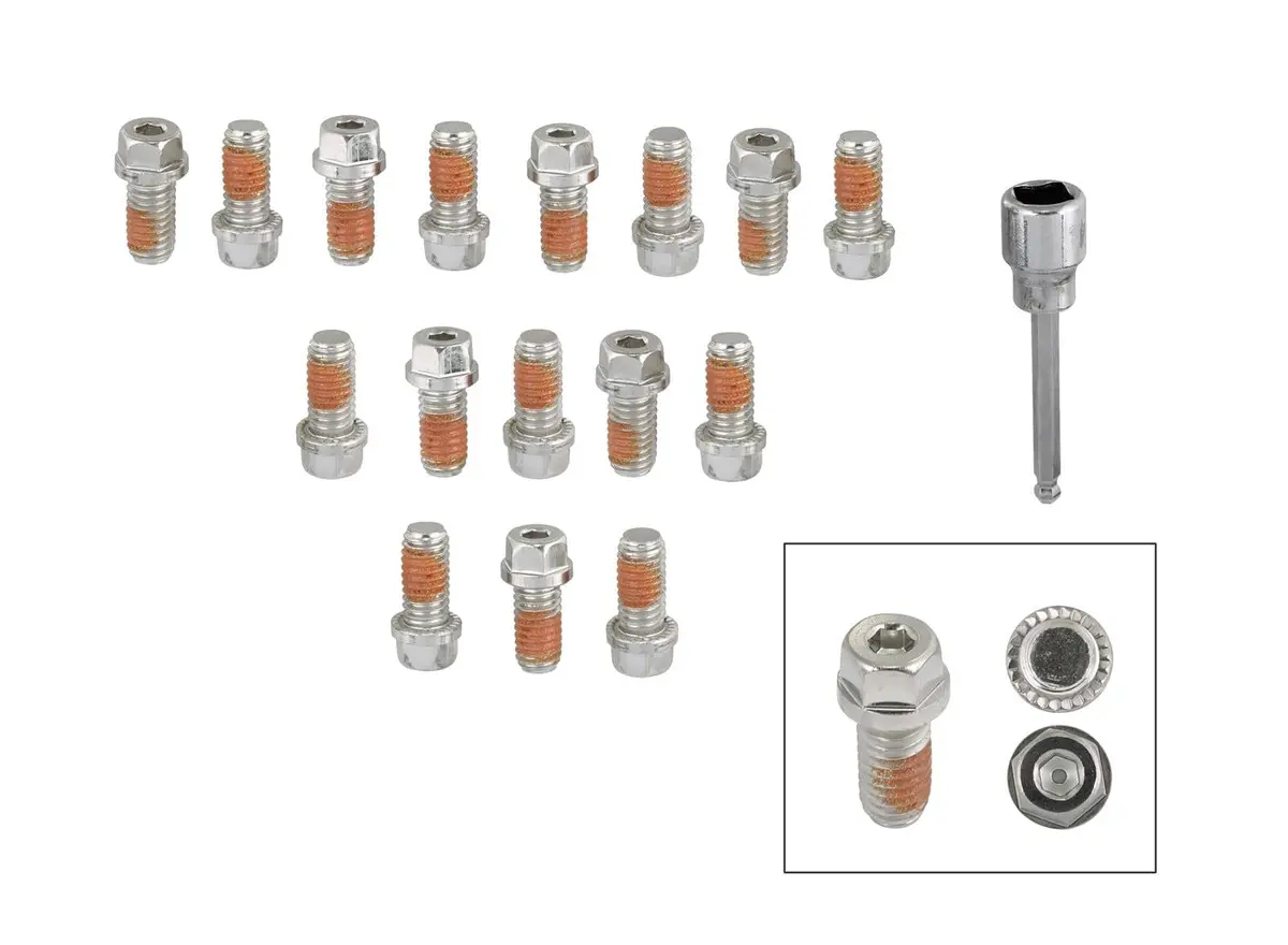 Mr. Gasket Headlock Header Bolts – Stainless Steel Locking Design (2231G) 1