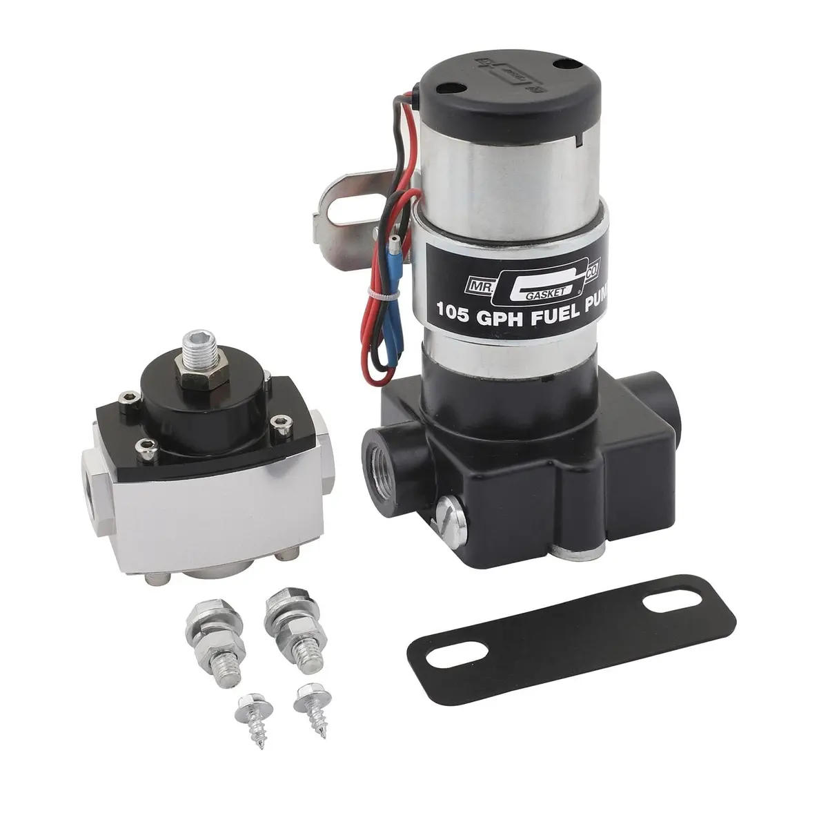 Mr. Gasket High-Flow Electric Fuel Pump – 12V Performance Upgrade For Racing & Street Use 1