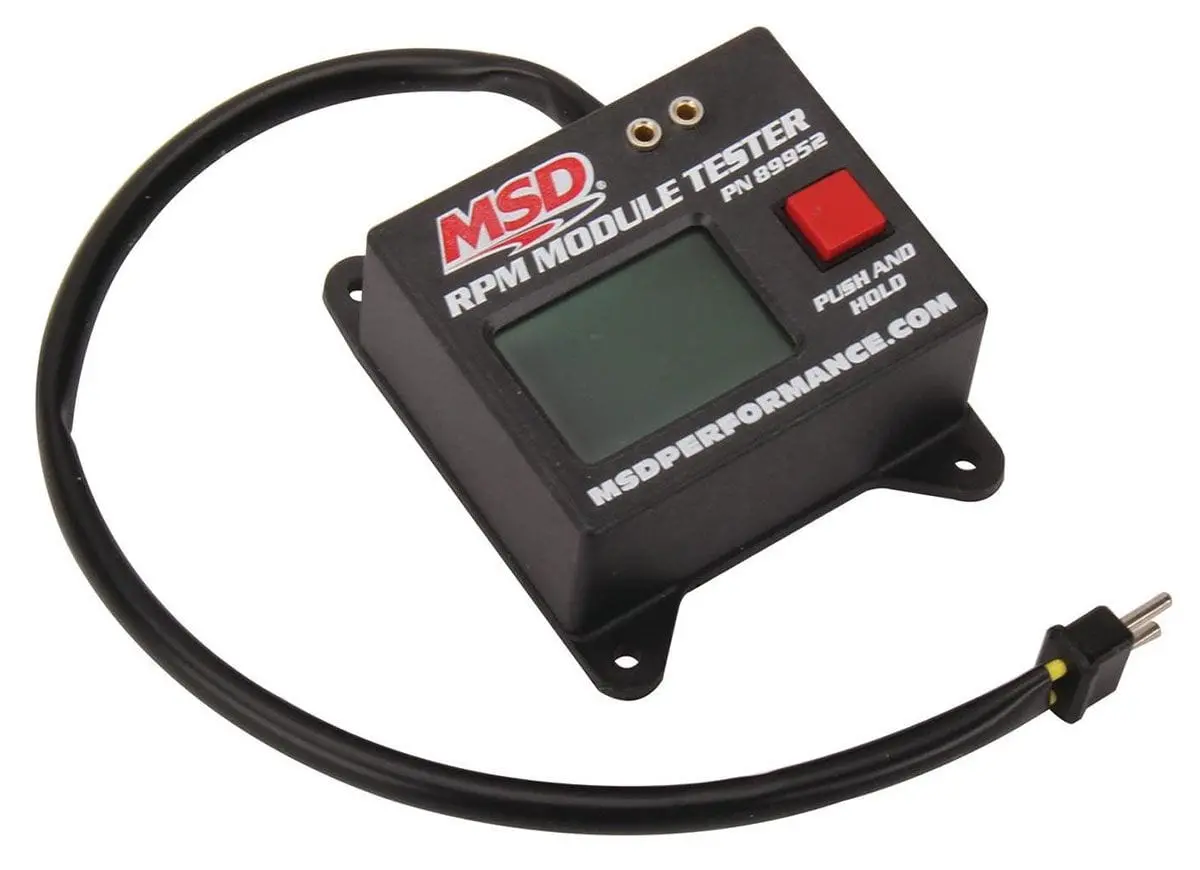 Msd Rpm Module Tester - Diagnostic Tool For Ignition Control Units, Model 89952 1