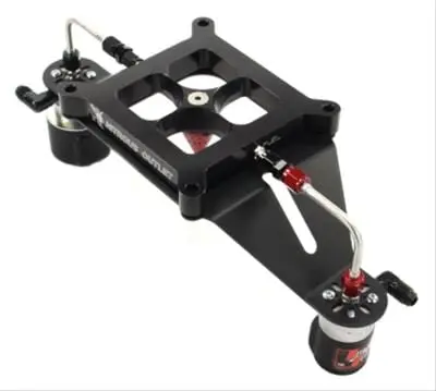 Nitrous Outlet 00-10612-Sf 4150 Race Stinger Plate Nitrous System Conversion Kit 1