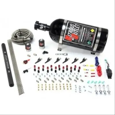 Nitrous Outlet 00-10398-Ds-12 Direct Port Nitrous System Kit 1