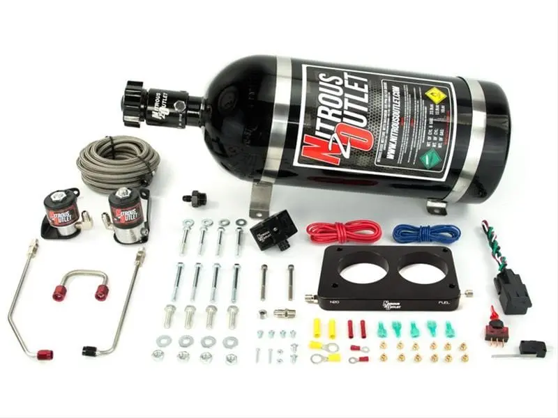 Nitrous Outlet Plate Nitrous System – 150 Hp, Tunable, Direct-Port Compatible (00-10143-15) 1