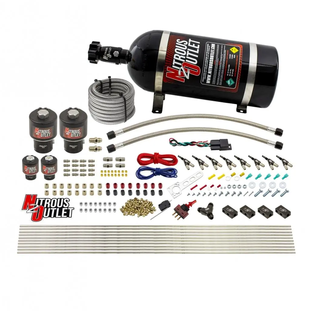 Nitrous Outlet 00-10434-T-10 Nitrous Oxide System Kit 1