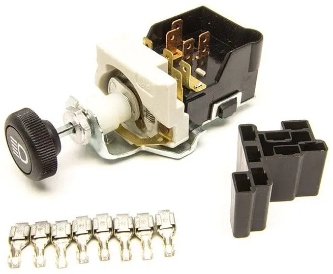 Pw80152 Gm-Style Headlight Switch With Matte Black Knob – Direct Fit Control 1