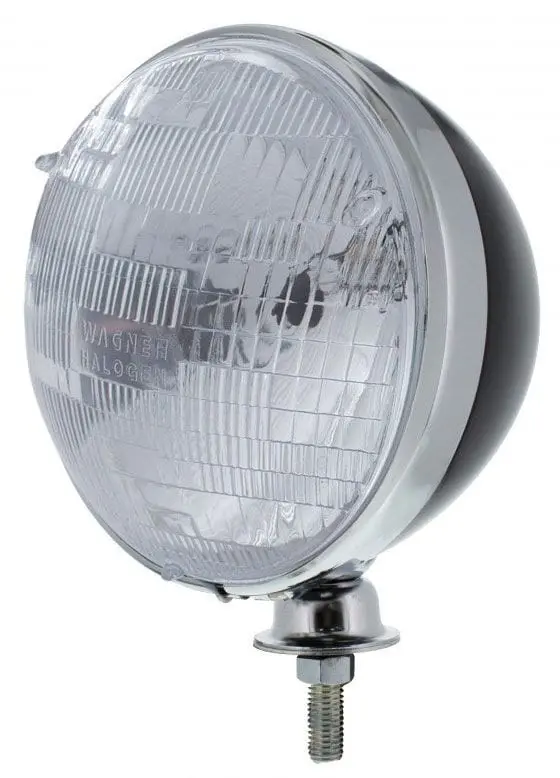 Dietz 7-Inch Black Sealed Beam Headlight Assembly - Upa5022Bhs 1