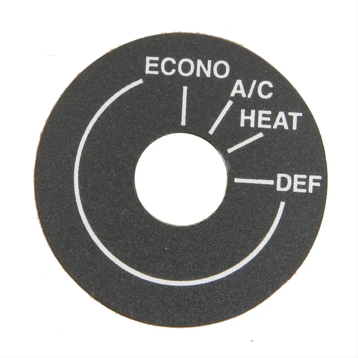 Vintage Air 20559-Vup Climate Control Decal Set – Authentic Reproduction For Classic Hvac Panels 1