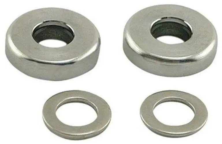 Vintique Chrome Slide Arm Washers – Stainless Steel Restoration Hardware 1