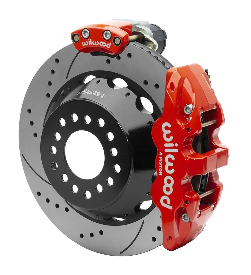 Wilwood Aero4 Rear Electronic Parking Brake System – Complete Kit 1