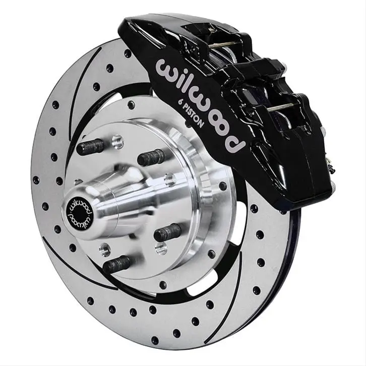 Wilwood Forged Dynapro 6-Piston Big Brake Front Kit - 140-12837-D 1