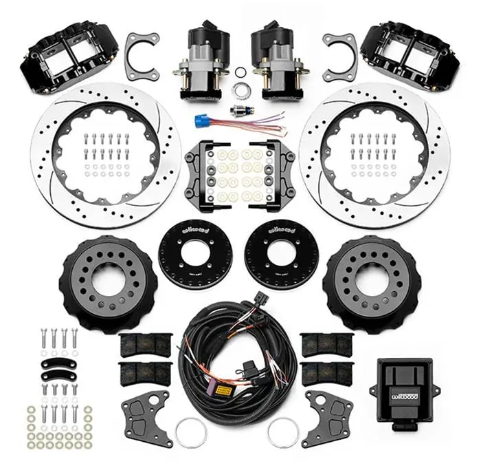 Wilwood Forged Superlite 4R Rear Big Brake Kit With Integrated Parking Brake – 140-16166-D 2